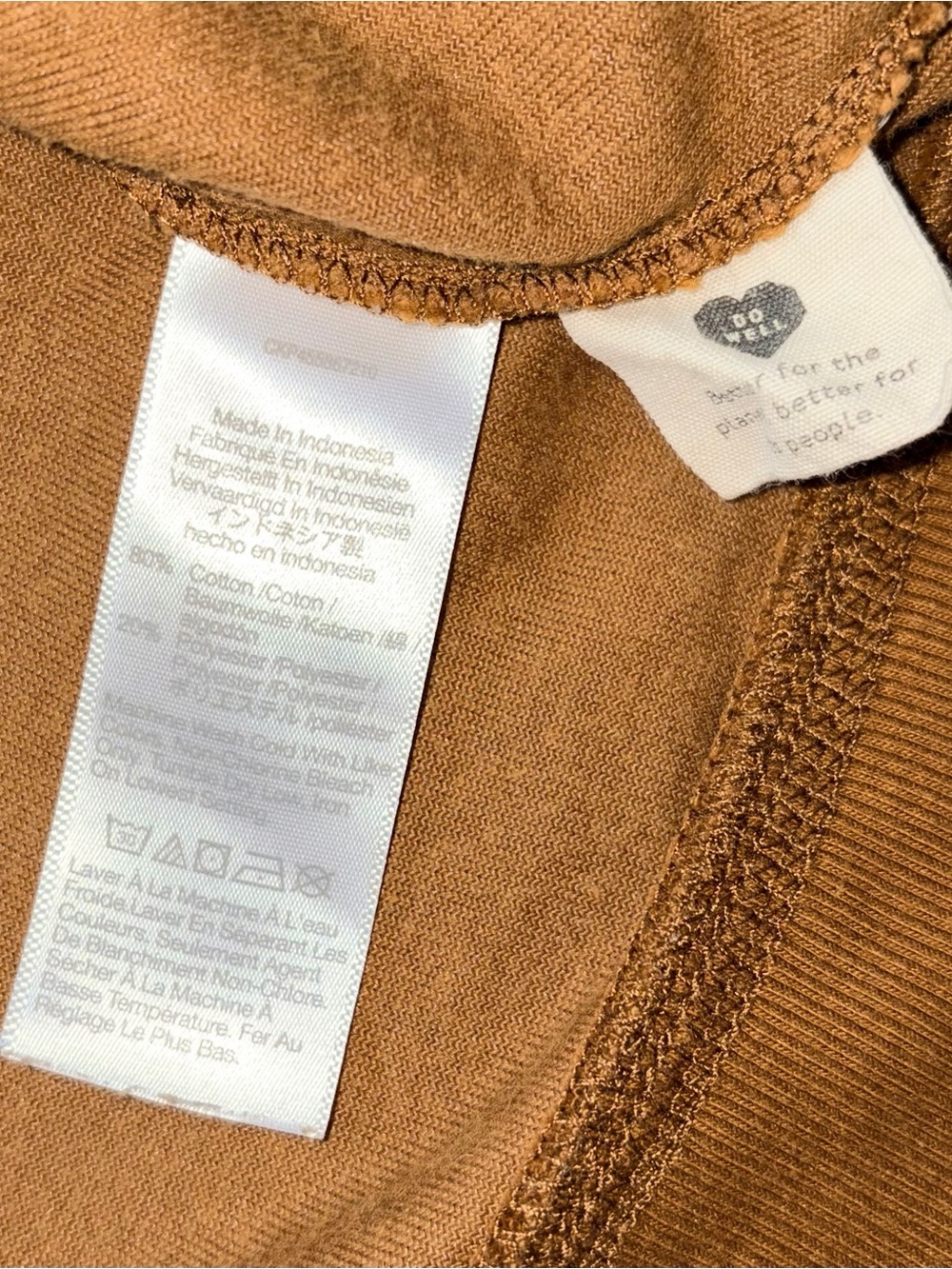 MADEWELL MWL Velour Half Zip Pullover sz L - Picture 6 of 7